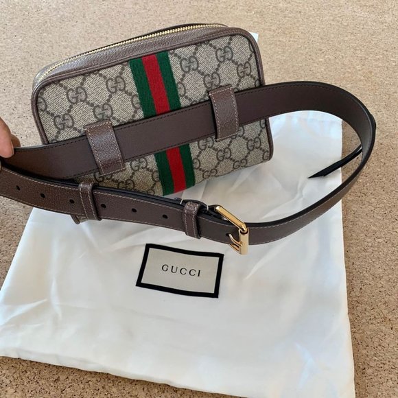 Ophidia GG supreme Gucci Belt Bag size 105XL - Picture 4 of 15